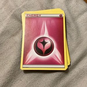 22 energy Pokémon cards